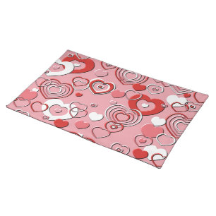 Placemat - Hearts Hearts Hearts