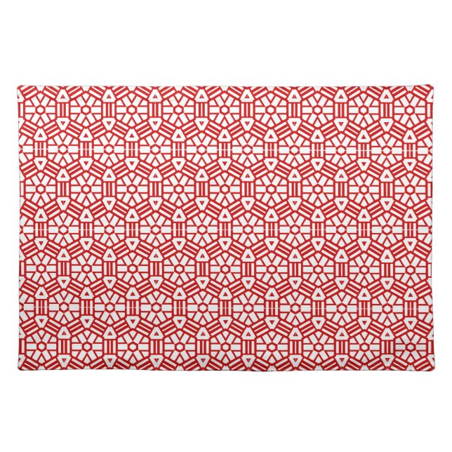 Placemat - Hexagon and Bars (Front)