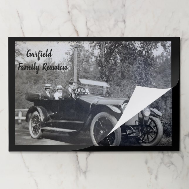 Placemat pad - Family Reunion Drive (Folded)