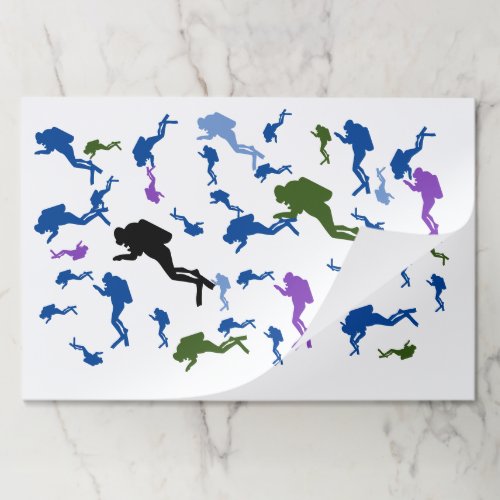 Placemat Pad _  Floating Divers