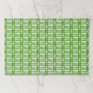 Placemat Pad - Woven Mesh in Green