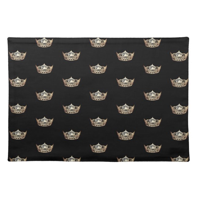 Placemat-Pageant Crown Cloth Placemat (Front)