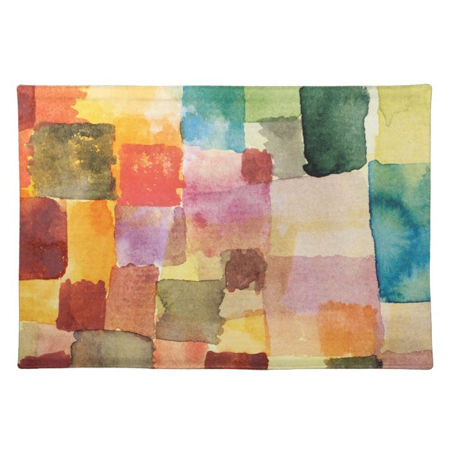 PLACEMAT : PAUL KLEE : UNTITLED 1914 (Front)