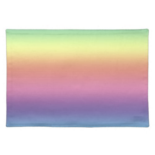 Placemat _ Rainbow Stripes