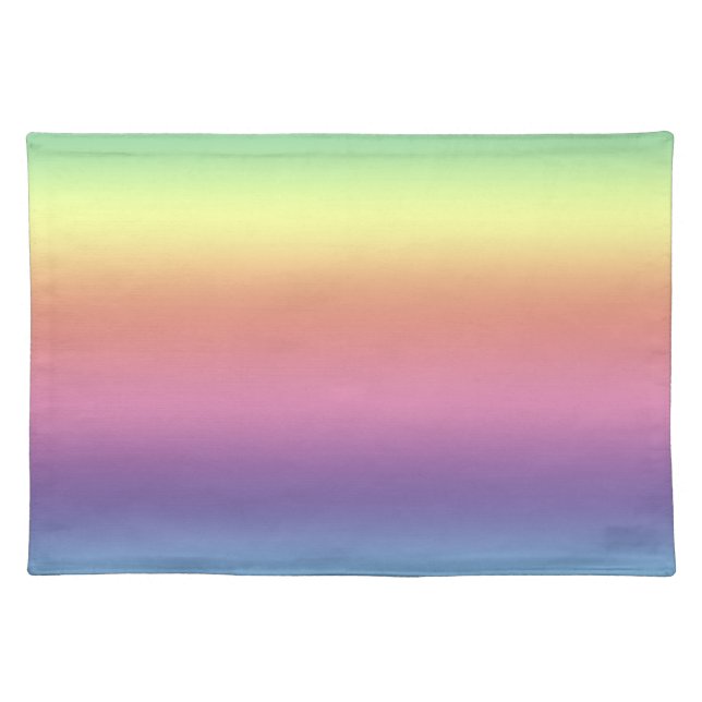 Placemat - Rainbow Stripes (Front)