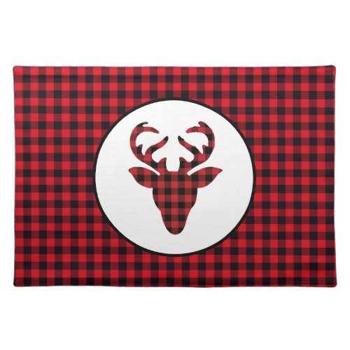Placemat_Red Buffalo Plaid Cloth Placemat