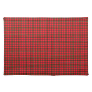 Placemat-Red Plaid Cloth Placemat