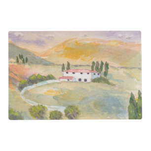 Placemat, Tuscany Italy Placemat