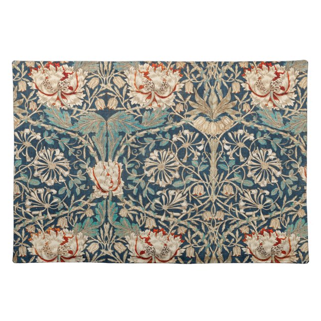  PLACEMAT : WILLIAM MORRIS : HONEYSUCKLE (Front)