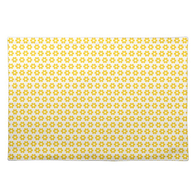 Placemat - Yellow Florets (Front)