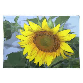 Placemat Yellow Sunflower