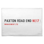 PAXTON ROAD END  Placemats