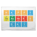 HAPPY TEACHERS DAY  Placemats
