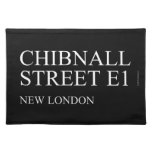 Chibnall Street  Placemats