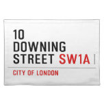 10  downing street  Placemats