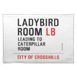 Ladybird  Room  Placemats