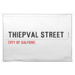 Thiepval Street  Placemats