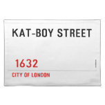 KAT-BOY STREET     Placemats