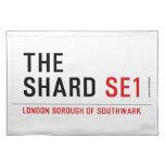 THE SHARD  Placemats