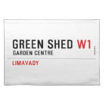 green shed  Placemats