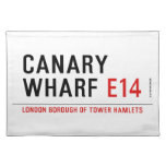 CANARY WHARF  Placemats