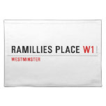 Ramillies Place  Placemats