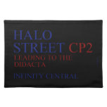 Halo Street  Placemats