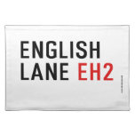 English  Lane  Placemats