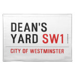 Dean's yard  Placemats