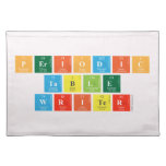 Periodic Table Writer  Placemats