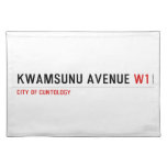 KwaMsunu Avenue  Placemats
