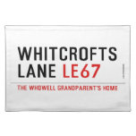 whitcrofts  lane  Placemats