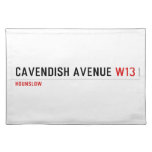 Cavendish avenue  Placemats