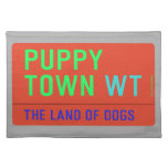 Puppy town  Placemats