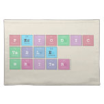Periodic
 Table
 Writer  Placemats