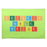 Periodic
 Table
 Writer  Placemats