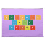 Periodic
 Table
 Writer  Placemats