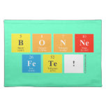 bonne
 fete!  Placemats