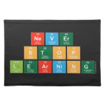 Never
 Stop 
 Learning  Placemats