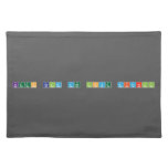 Keep calm and love mitchell  Placemats