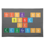 Click On
 Board
 of 
 Education  Placemats