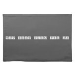 Never gonna give you up  Placemats