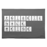 Periodic
 Table
 Writer  Placemats