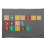 Periodic
 Table
 Writer  Placemats