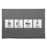SIDNEY  Placemats