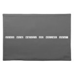Keep Calm Geminis the sexiest sign.   Placemats
