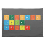 Periodic
 Table
 Writer  Placemats