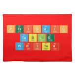 Periodic
 Table
 Writer  Placemats