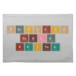 Periodic
 Table
 Writer  Placemats