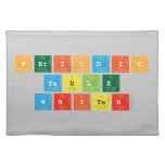 Periodic
 Table
 Writer  Placemats